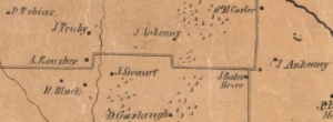 1855 Map of the Kemp Road Area