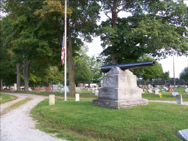 Beavertown Cemetery in eastern Kettering